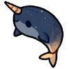 Night Narwhal Plush